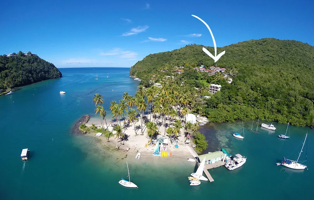 Oasis Marigot Hotell 3*, Marigot Bay
